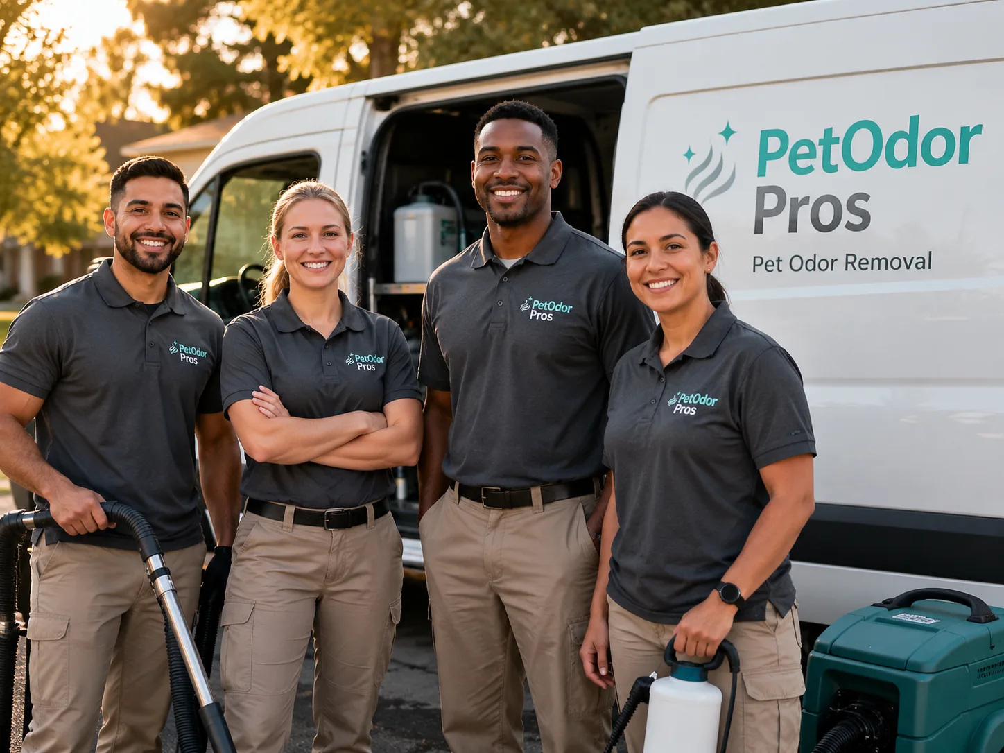 Pet Odor Removal team serving Los Osos, CA